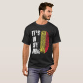 Es ist in meiner DNS Belgien Flag Belgisch T-Shirt (Vorne ganz)