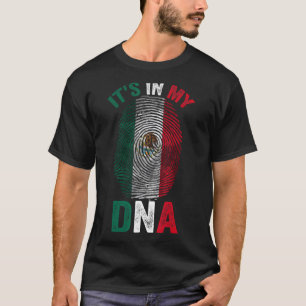 Es ist in meiner DNS mexikanische Stolz-Hispanic-M T-Shirt