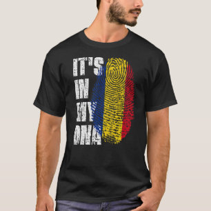 Es ist in meiner DNS Rumänien-Flagge rumänisch T-Shirt