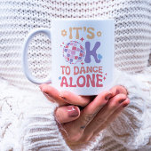 Es ist in Ordnung, allein die lustige Liebe des Si Kaffeetasse