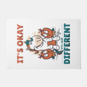 Es ist in Ordnung, anders eingeladen zu sein Fußmatte (Vorderseite)