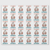 Es ist in Ordnung, anders eingeladen zu sein Geschenkpapier (Flach)