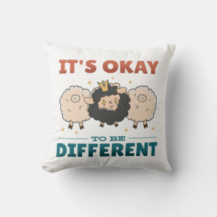 Es ist in Ordnung, anders eingeladen zu sein Kissen