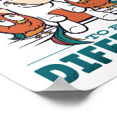 Es ist in Ordnung, anders eingeladen zu sein Poster (Ecke)