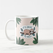 Es ist in Ordnung bei der Tasse der Erholung (Links)