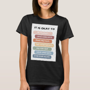 Es ist in Ordnung, digitales Design zu zeichnen T-Shirt