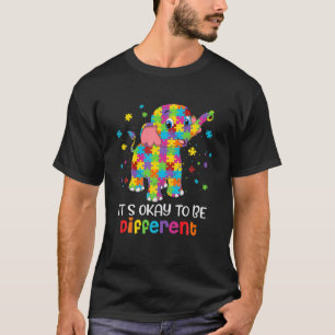 Es ist in Ordnung, ein anderer Elefantenpuzzle Aut T-Shirt