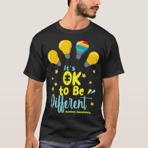 Es ist in Ordnung, ein anderes Niedliches Autismus T-Shirt