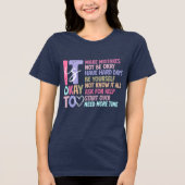 Es ist in Ordnung, Fehler selbst zu machen Tri-Blend Shirt (Vorderseite)