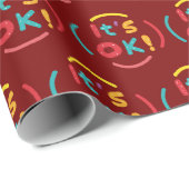 Es ist in Ordnung! Geschenkpapier (Rolleneckpunkt)