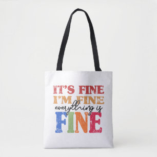 Es ist in Ordnung, mir geht's gut, alles ist in Or Tasche