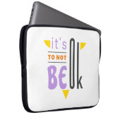 Es ist in Ordnung, nicht in Ordnung zu sein Laptopschutzhülle (Vorne Rechts)