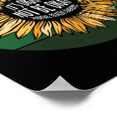 Es ist in Ordnung, nicht in Ordnung zu sein Sonnen Poster (Ecke)