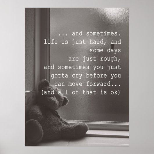 Es ist in Ordnung, nicht OK Poster-Vorankündigungs Poster (Vorne)