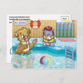 Es ist in Ordnung, Papa Got dich Postkarte (Vorne/Hinten)