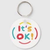 Es ist in Ordnung! Schlüsselanhänger (Rückseite)