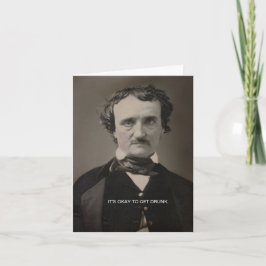 Es ist in Ordnung, sich eine Betrunkene™ Grußkarte Karte