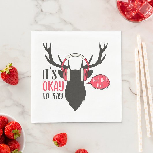 Es ist in Ordnung, zu sagen, wie ich Serviette