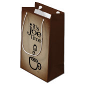 Es ist Joe Time! Geschenktüte (Rückseite Schrägansicht)