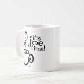 Es ist Joe-Zeit! Tasse (Vorderseite Links)