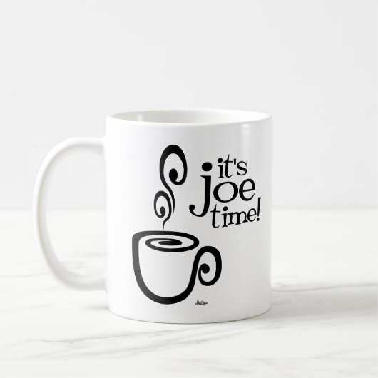 Es ist Joe-Zeit! Tasse (Links)