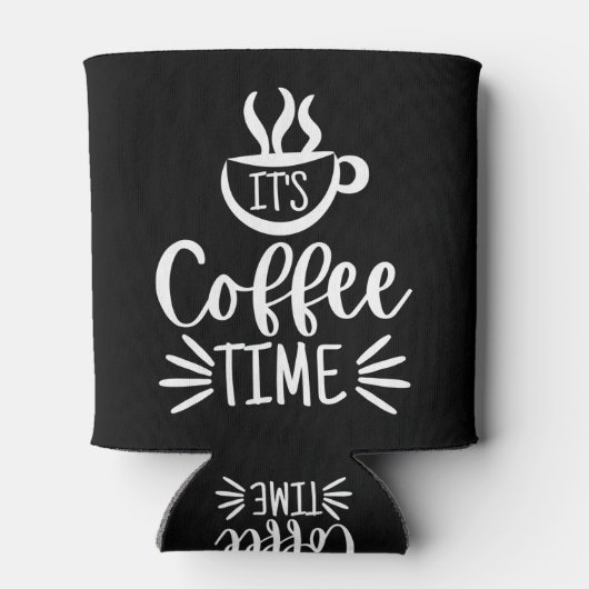 Es ist Kaffeezeit Dosenkühler (Rückseite)