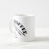 Es ist Kaffeezeit Kaffeetasse (Vorderseite Links)