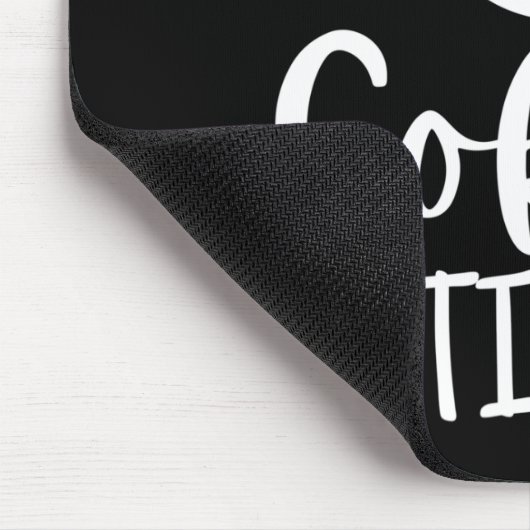 Es ist Kaffeezeit Mousepad (Ecke)