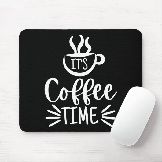 Es ist Kaffeezeit Mousepad (Mit Mouse)