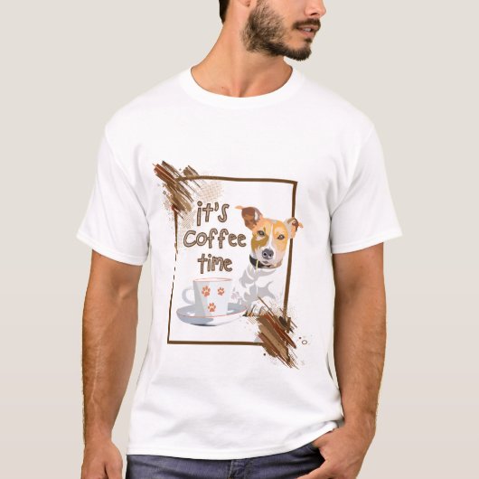 Es ist Kaffeezeit T-Shirt (Vorderseite)
