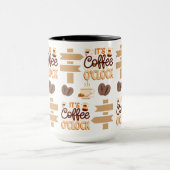 es ist Kaffeezeit Tasse (Zentrum)