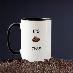 ☕ Es ist Kaffeezeit Tasse – Lustiges Geschenk für
