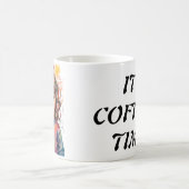 ES IST KAFFEZEIT KAFFEETASSE (Mittel)