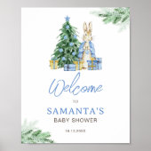 Es ist kalt draußen Babydusche Begrüßungszeichen Poster (Vorne)