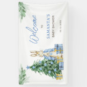 Es ist kalt draußen Babydusche Willkommen Banner (Vertikal)