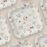 Es ist kalt draußen neutrale Winter Baby Dusche Pappteller<br><div class="desc">Eine bezaubernde Babyduschpapiertafel für die Wintersaison in neutralen Farbtönen. Mit Baby Accessoires,  Spielzeug und Winterelement Illustrationen. Design,  um mein "Baby es ist kalt draußen Thema" Wenn Sie Stücke,  die nicht in der Sammlung sind,  bitte lass mir wissen (Maria). Schön zu helfen!</div>