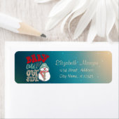 Es ist kalt draußen, Schneemann grün (Insitu)