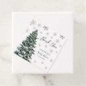 Es ist kalt draußen | Schneewinterbaum Kinderdusch Geschenkanhänger (Beispiel)