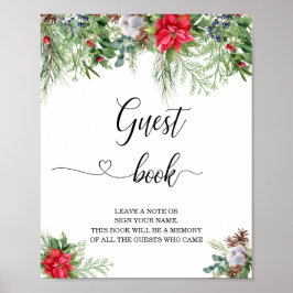 Es ist kalt draußen vor der Babydusche Gästebuch