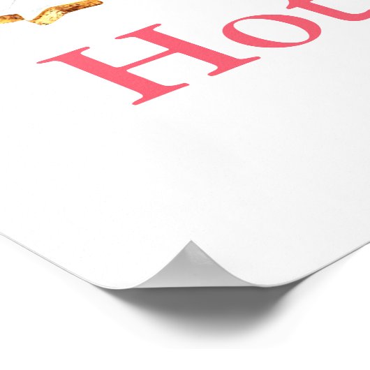 Es ist kalt draußen Winter Hot Cocoa Bar Baby Dusc Poster (Ecke)