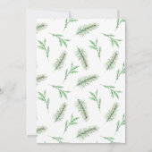 Es ist kalte Außendusche Einladung (Rückseite)