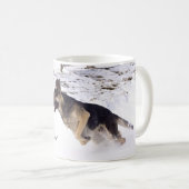 Es ist kalte Außenseite Kaffeetasse (VorderseiteRechts)