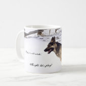 Es ist kalte Außenseite Kaffeetasse (Vorderseite Links)