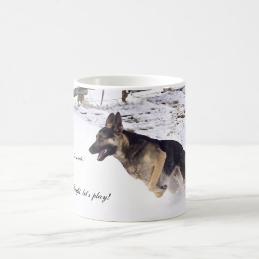 Es ist kalte Außenseite Kaffeetasse (Mittel)