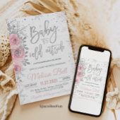 Es ist kalte Outside Winter Baby Dusche Einladung