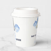 Es ist kalte Outside Winter Polar Bear Baby Dusche Pappbecher (Rechts)