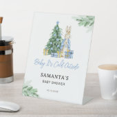 Es ist kaltes Außenduschenschild Sockelschild (In SItu)