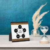 "Es ist Karma-Was geht um..." Tafel Fotoplatte (InSitu)