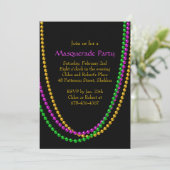 Es ist Karneval-Einladung Einladung (Stehend Vorderseite)