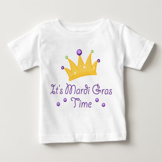 Es ist Karneval-Zeit Baby T-shirt (Vorderseite)